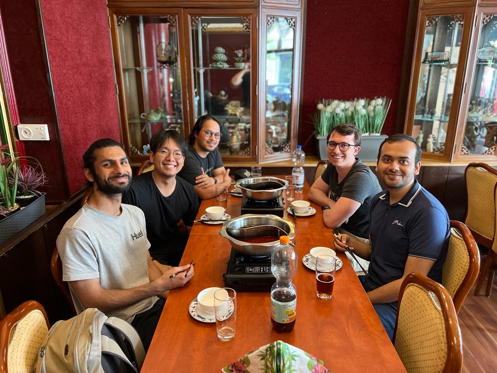 Simons Farewell dinner