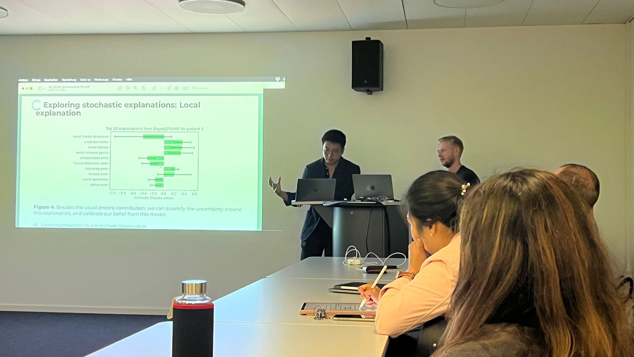 Alan gives a talk at ETH Zurich